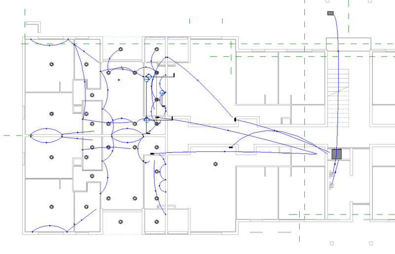 Circuito electrico para coordinacion colaboratibo BIM artquitectura electrico | Curso Revit MEP (Online)